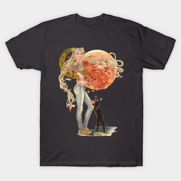 Usagi and Luna T-Shirt by Aricson